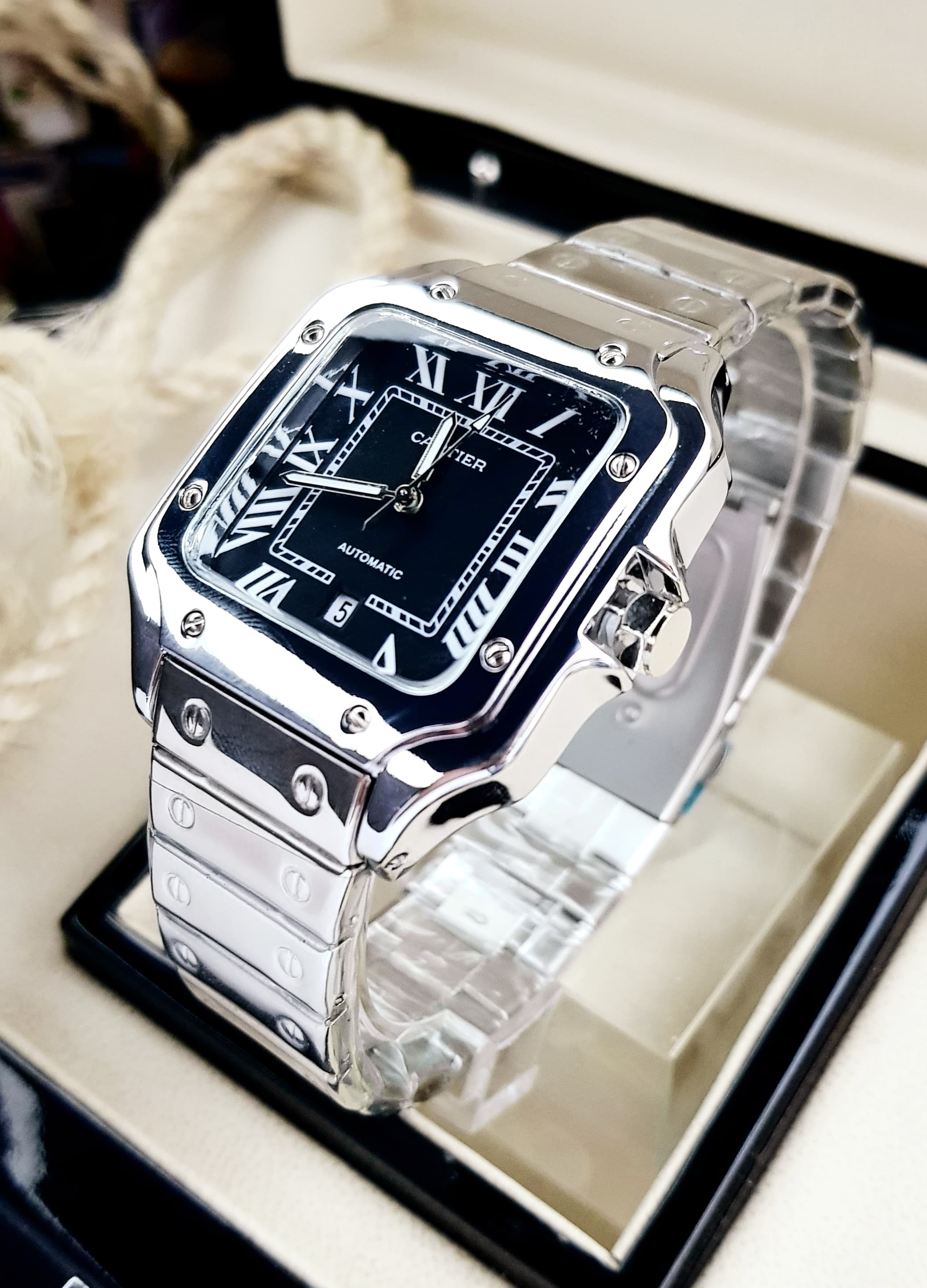 CARTIER SANTOS ACERO