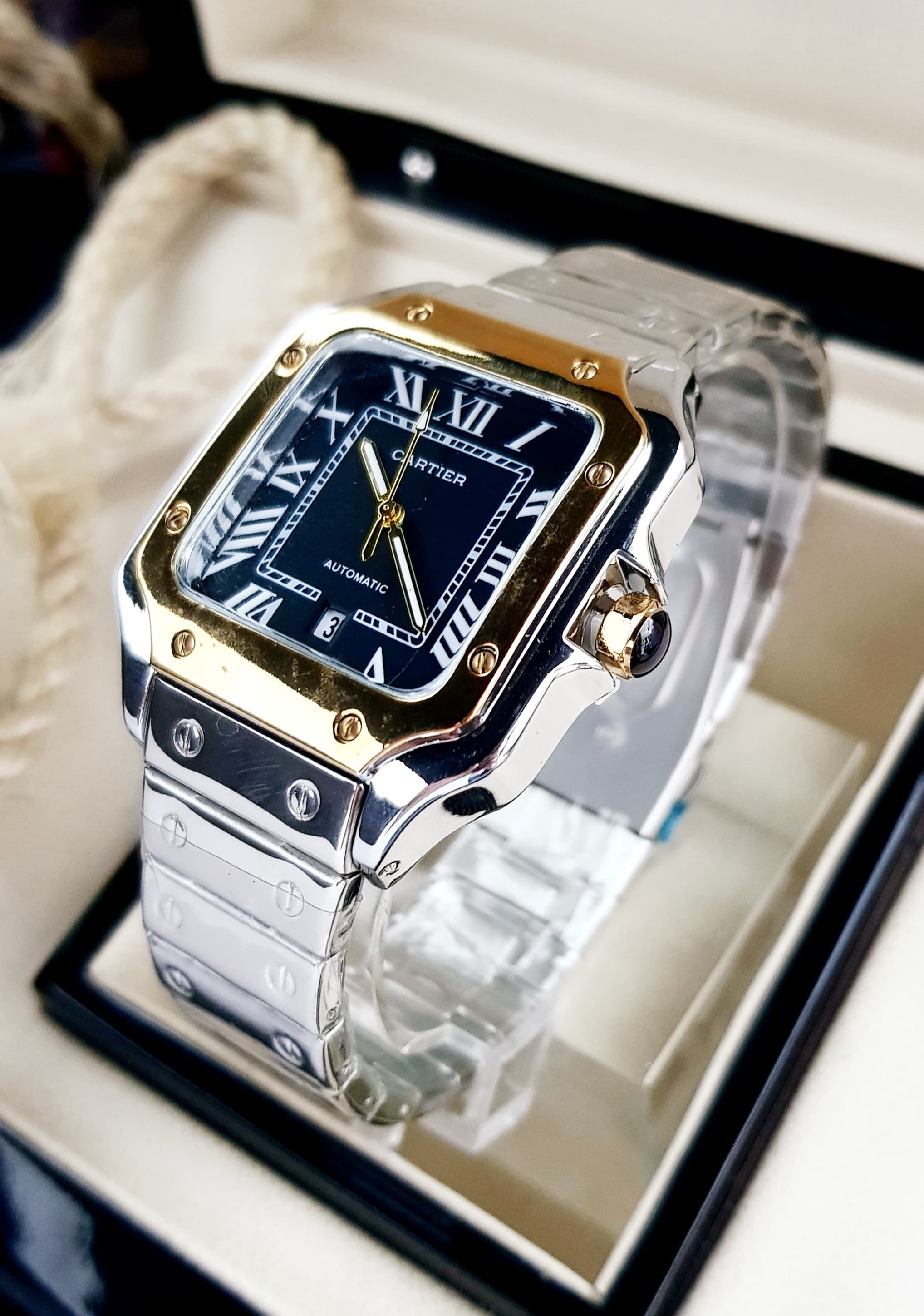 CARTIER SANTOS ACERO