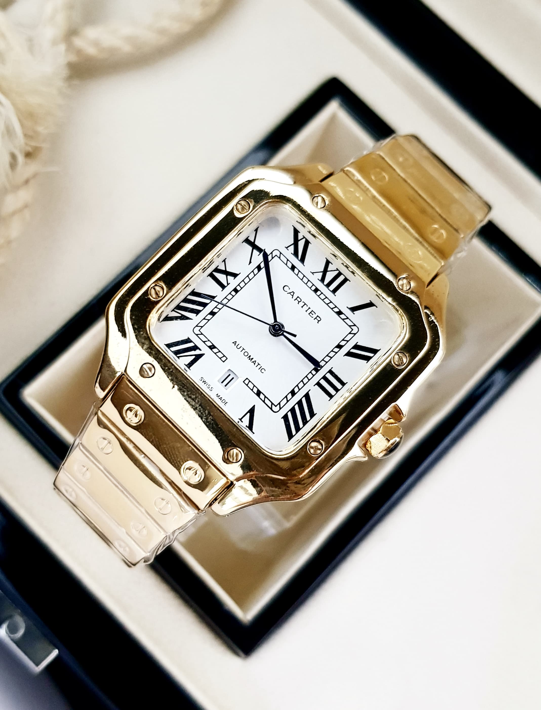 CARTIER SANTOS ACERO