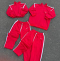 CONJUNTO SUDADERA NIKE ROJO